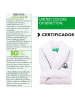 Benetton Bademantel in Weiß