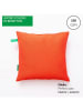 Benetton 2er-Set: Kissen in Rot/ Gelb