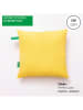 Benetton 2er-Set: Kissen in Rot/ Gelb