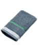 Benetton 3tlg. Badtextilien-Set in Graublau