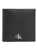 Calvin Klein Leder-Geldbörse in Schwarz