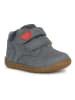 Geox Leder-Sneakers in Grau