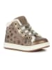 Geox Winterboots "Trottola" lichtbruin/goudkleurig/wit