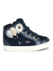Geox Sneakers "Kilwi" donkerblauw/zilverkleurig