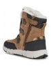 Geox Winterboots "Flexyper" zwart/lichtbruin
