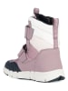 Geox Winterboots "Flexyper" zwart/wit/lcihtroze