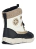 Geox Winterboots "Flexyper" zwart/wit/goudkleurig