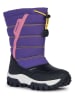 Geox Winterboots "Himalaya" paars/zwart