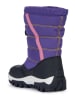 Geox Winterboots "Himalaya" in Lila/ Schwarz