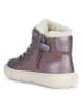 Geox Boots "Theleven" in Weiß/ Lila