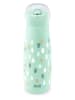 NUK Bidon "Mini-Me Flip Cup Dots" w kolorze turkusowym - 450 ml