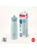 NUK Trinkflasche "Mini-Me Flip Cup Globus" in Hellblau - 450 ml