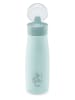NUK Trinkflasche "Mini-Me Flip Cup Globus" in Hellblau - 450 ml