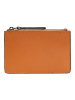 LIEBESKIND BERLIN Skórzany portfel w kolorze pomarańczowym - 13,5 x 8,5 x 0,5 cm
