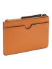 LIEBESKIND BERLIN Skórzany portfel w kolorze pomarańczowym - 13,5 x 8,5 x 0,5 cm