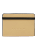 LIEBESKIND BERLIN Skórzany portfel w kolorze beżowym - 10,2 x 7 x 0,7 cm