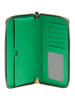 LIEBESKIND BERLIN Leren portemonnee groen - (B)18 x (H)10 x (D)2 cm