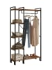 Scandinavia Concept Garderobe "Rex" in Hellbraun/ Schwarz - (B)163 x (H)90 x (T)34 cm