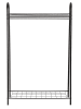 Scandinavia Concept Garderobe "Riley" in Schwarz - (B)144,5 x (H)89 x (T)32,5 cm