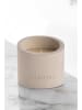 Scandinavia Concept Geurkaars "Slope" beige - 400 g