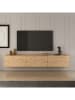 Scandinavia Concept TV-Regal "West" in Eiche - (B)150 x (H)30 x (T)32 cm