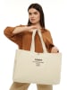 BAGmori Shopper in Creme - (B)50 x (H)36 x (T)12 cm