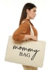 BAGmori Shopper in Creme - (B)50 x (H)36 x (T)12 cm