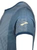 Brooks Trainingsshirt "Distance Graphic" in Blau
