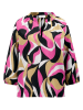 FYNCH-HATTON Bluse in Schwarz/ Pink/ Beige