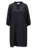FYNCH-HATTON Leinen-Kleid in Schwarz
