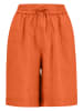 FYNCH-HATTON Leinen-Bermudas in Orange