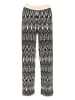 EDITION Hose in Schwarz/ Beige