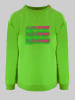 Plein Sport Bluza w kolorze zielonym