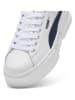 Puma Leren sneakers "Mayze" wit/zwart