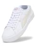 Puma Leder-Sneakers "Jada Renew" in Weiß/ Beige