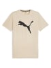 Puma Trainingsshirt "Train Favourite Heather" in Beige