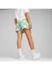 Puma Sweatshort "ESS+ Blossom 5`" wit/groen