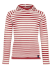elkline Hoodie "Jumphouse" in Rot/ Weiß