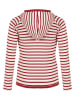 elkline Hoodie "Jumphouse" in Rot/ Weiß