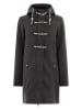 Schmuddelwedda Fleece mantel antraciet