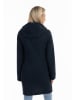 Schmuddelwedda Fleece mantel donkerblauw