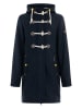 Schmuddelwedda Fleece mantel donkerblauw