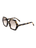 Marc Jacobs Damen-Sonnenbrille in Khaki/ Schwarz