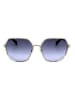 Marc Jacobs Damskie okulary przeciwsłoneczne w kolorze złoto-niebieskim