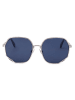 Marc Jacobs Damskie okulary przeciwsłoneczne w kolorze srebrno-granatowym