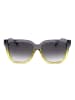 Marc Jacobs Damen-Sonnenbrille in Grau/ Gelb