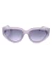 Marc Jacobs Damskie okulary przeciwsłoneczne w kolorze fioletowo-szarym