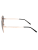 Marc Jacobs Damen-Sonnenbrille in Gold/ Braun