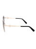 Marc Jacobs Damen-Sonnenbrille in Gold/ Schwarz