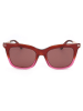Jimmy Choo Damskie okulary przeciwsłoneczne w kolorze czerwonym